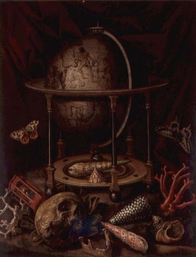 Vanitas Still Life (olje på lerret) av Christiaan Luykx or Luycks