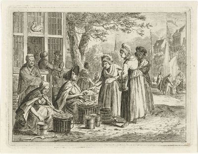 Fiskehandlere av Christiaan Meijer
