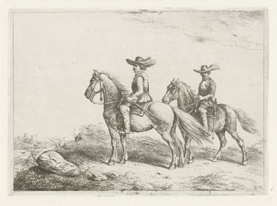 To ryttere på oppdagelsesferd av Christiaan Wilhelmus Moorrees