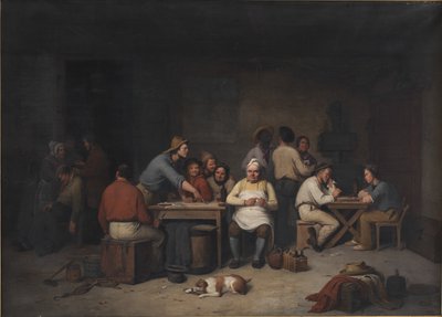 En scene i tavernaen Brockensbod av Christian Andreas Schleisner