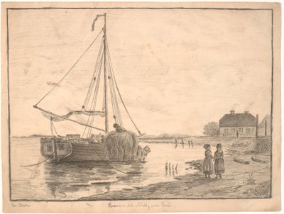 Stranda ved Nordby på Fanø av Christian Blache