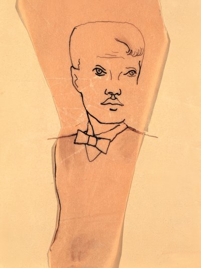 Portrett av Rene Crevel av Christian Bérard