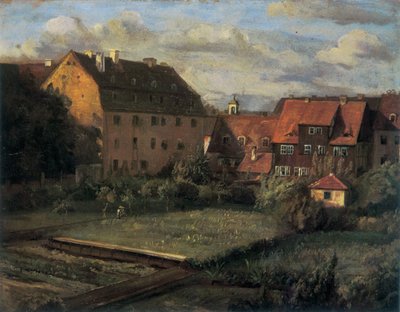 De røde husene av Christian Friedrich Gille