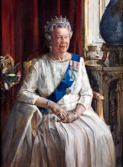 HM Dronning Elizabeth II av Christian Furr