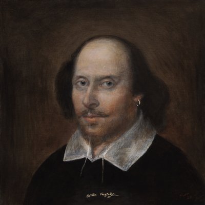 Shakespeare 2020 (olje på lin) av Christian Furr