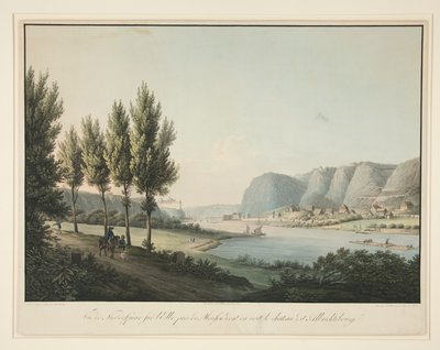 Utsikt over Niedersparr sur l av Christian Gottlob Hammer