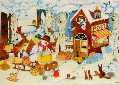 Julekontor av Christian Kaempf