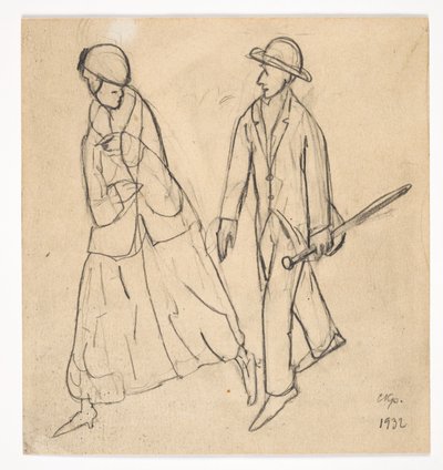 To figurer av Christian Kongstad Petersen