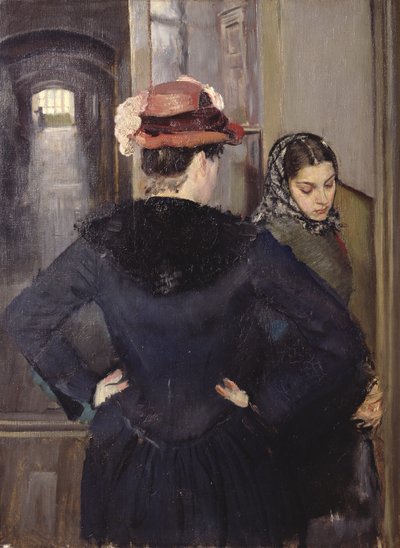 Et møte (Albertine) av Christian Krohg