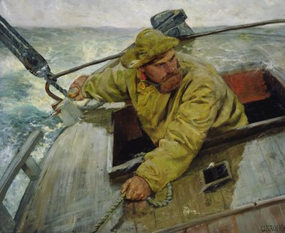 Hard Alee av Christian Krohg