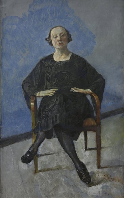 Naima Wifstrand, skuespillerinnen av Christian Krohg