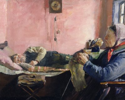 Niels Gaihedes ettermiddagslur av Christian Krohg