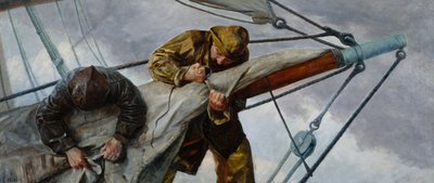 Rev i seilene av Christian Krohg