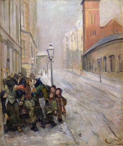 Kampen for å overleve av Christian Krohg