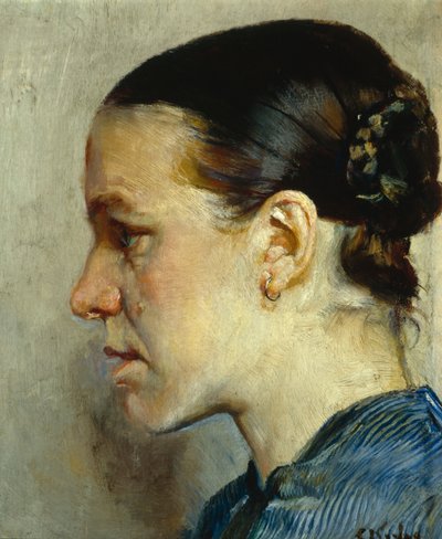 Tina Gaihede av Christian Krohg