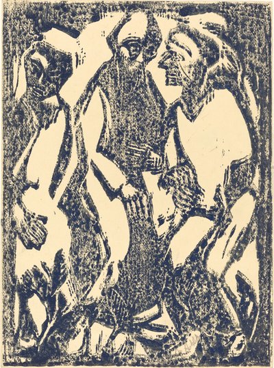 Overveielsesråd, 1913. av Christian Rohlfs