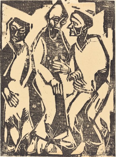 Overveielsesråd, 1913. av Christian Rohlfs