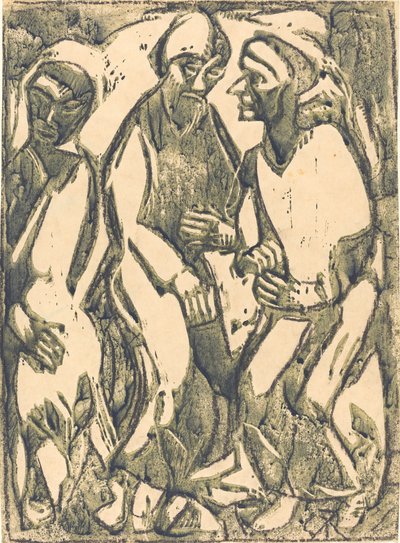 Overveielsesråd, 1913. av Christian Rohlfs