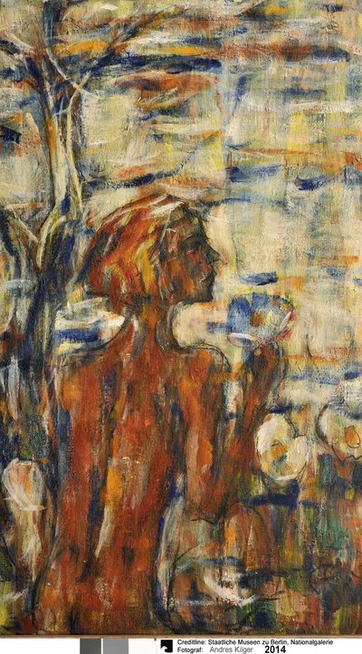 Barn i blomster av Christian Rohlfs