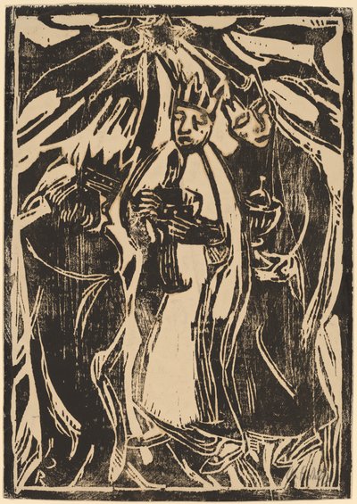Magien. 1910. av Christian Rohlfs