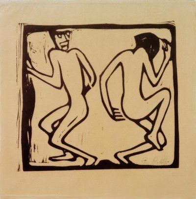 To dansere av Christian Rohlfs
