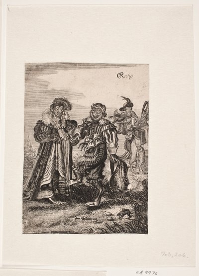 Apepar som danser av Christian Rothgiesser