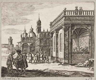 Illustrasjon til Adam Olearius, "Persisk Rosenthal av en genial poet Schich Saadi […]", Schleswig 1660 av Christian Rothgiesser