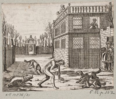 Illustrasjon til Adam Olearius, "Persisk Rosenthal av en genial poet Schich Saadi […]", Schleswig 1660 av Christian Rothgiesser