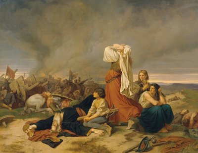 Slaget ved Lipany 30. mai 1434, 1868. av Christian Ruben