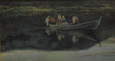 Midtsommeraften i Norge av Christian Skredsvig