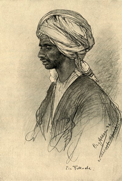 Fellah, Egypt, 1898. av Christian Wilhelm Allers