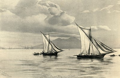 I Napolibukta, 1898. av Christian Wilhelm Allers