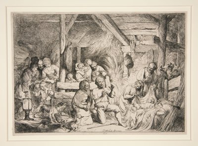Hyrdenes tilbedelse av Christian Wilhelm Ernst Dietrich