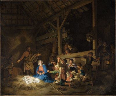 Hyrdenes tilbedelse av Christian Wilhelm Ernst Dietrich