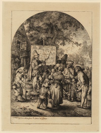 Stor helbredelse av de syke av Christian Wilhelm Ernst Dietrich