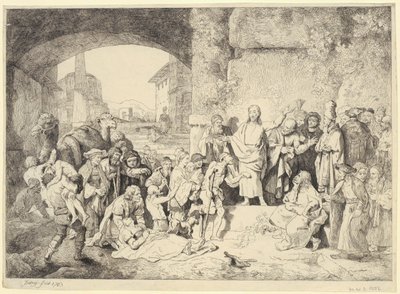 Den store helbredelsen av de syke av Christian Wilhelm Ernst Dietrich