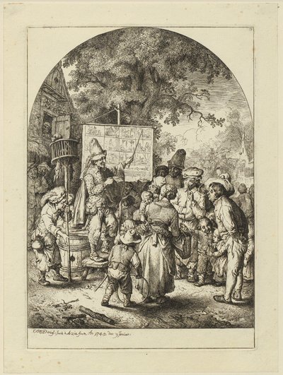 Selger av rottegift av Christian Wilhelm Ernst Dietrich