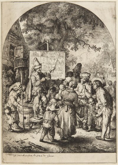 Balladesangeren av Christian Wilhelm Ernst Dietrich