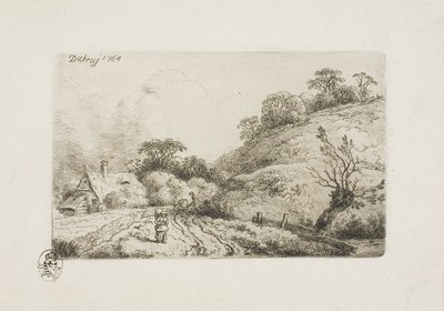 Kornåkeren (Rembrandt Manner) av Christian Wilhelm Ernst Dietrich