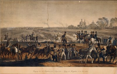 Krysset Dnepr 14. august 1812, 1820-årene av Christian Wilhelm Faber du Faur von