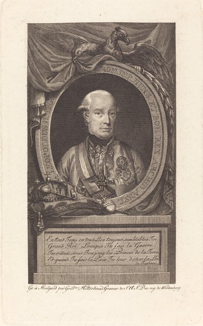 Leopold II, den hellige romerske keiser av Christian Wilhelm Ketterlinus
