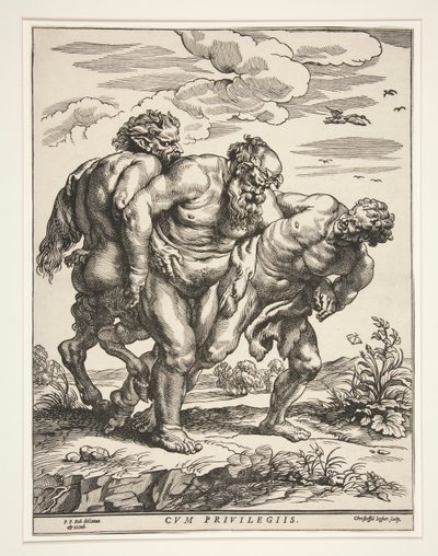 Silenus-marsjen av Christoffel Jegher