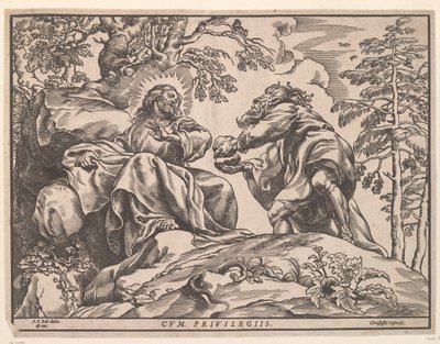 Kristi fristelse av Christoffel Jegher