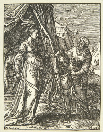 Judith med hodet til Holofernes av Christoffel van