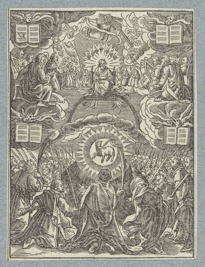 Tilbedelse av Guds Lam av Christoffel van Sichem (II)