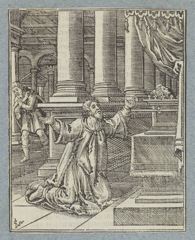Davids omvendelse og straff av Christoffel van Sichem (II)