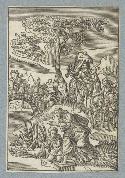 Dåp av evnukken av Christoffel van Sichem (II)