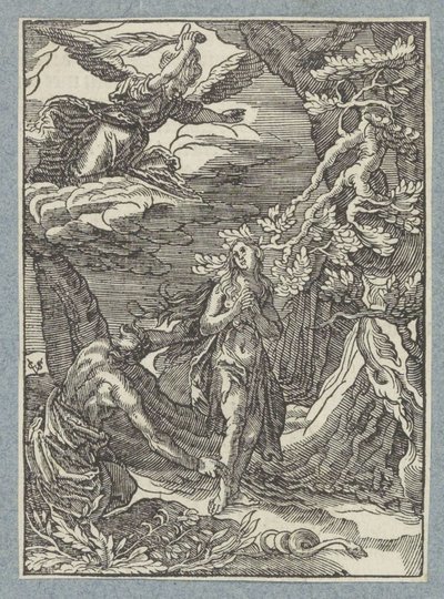Utvisning fra paradis av Christoffel van Sichem (II)