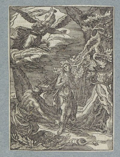 Utvisning fra paradis av Christoffel van Sichem (II)