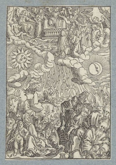 Åpning av femte og sjette segl av Christoffel van Sichem (II)